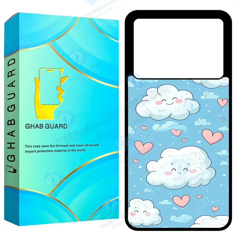 کاور قاب گارد طرح ابر مدل Gchpk70p مناسب برای گوشی موبایل شیائومی Redmi K70 Pro 5G / Poco F6 Pro - تصویر محصول