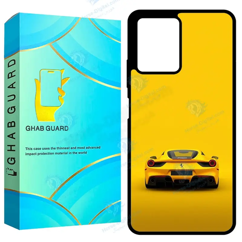 کاور قاب گارد طرح ماشین مدل Gchprn125g مناسب برای گوشی موبایل شیائومی Redmi Note 12 5G / Poco X5 - تصویر محصول