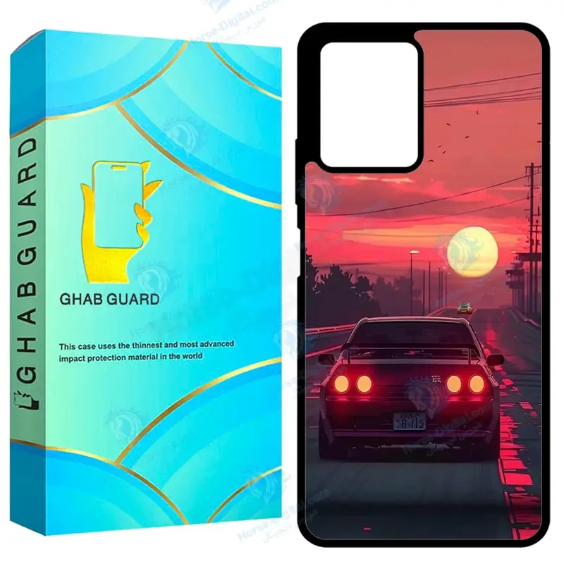 کاور قاب گارد طرح ماشین مدل Gchprn125g مناسب برای گوشی موبایل شیائومی Redmi Note 12 5G / Poco X5 - تصویر محصول