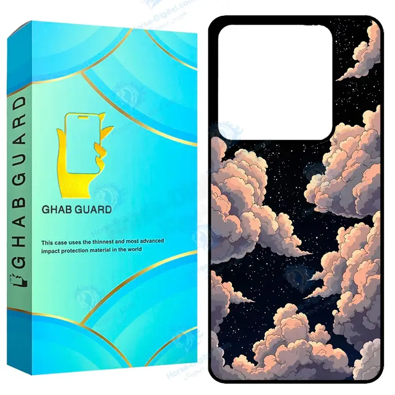 کاور قاب گارد طرح ابر مدل GCHPX6 مناسب برای گوشی موبایل شیائومی Redmi Note 13 Pro 5G / Poco X6 - تصویر محصول