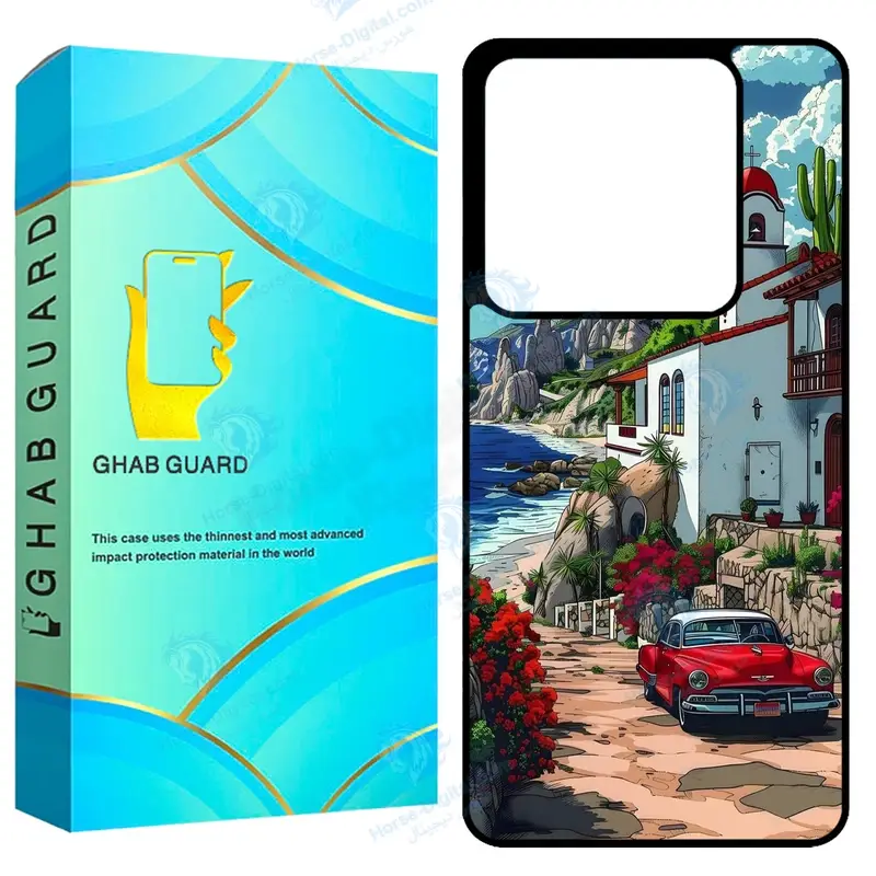 کاور قاب گارد طرح ماشین مدل GCHPX6 مناسب برای گوشی موبایل شیائومی Redmi Note 13 Pro 5G / Poco X6 5G - تصویر محصول
