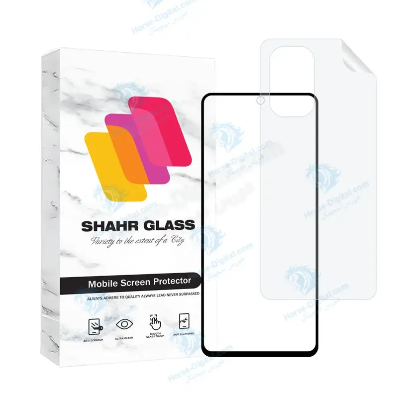 محافظ صفحه نمایش سرامیکی مات شهر گلس مدل Mceramnanosh مناسب برای گوشی موبایل شیائومی Poco F3 / Mi 11X / Mi 11X Pro به همراه محافظ پشت گوشی - تصویر محصول