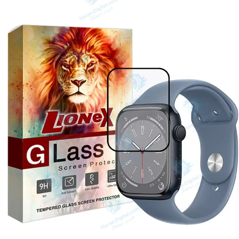 محافظ صفحه نمایش نانو لایونکس مدل Pmmawl مناسب برای اپل واچ Series 8 Aluminum 41 Mm - تصویر محصول