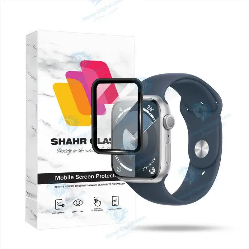 محافظ صفحه نمایش شهر گلس مدل Pmmwsh مناسب برای ساعت هوشمند اپل واچ Series 1 / Series 2 / Series 3 38 Mm - تصویر محصول