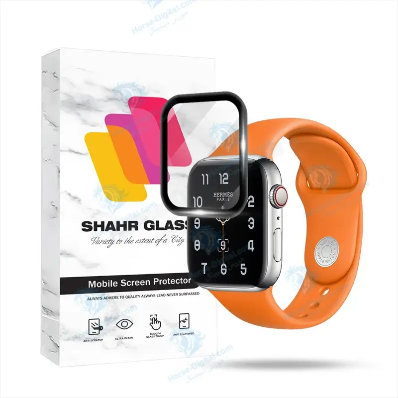 محافظ صفحه نمایش شهر گلس مدل Pmmwsh مناسب برای ساعت هوشمند اپل واچ Series 4 / Series 5 / Series 6 44 Mm - تصویر محصول