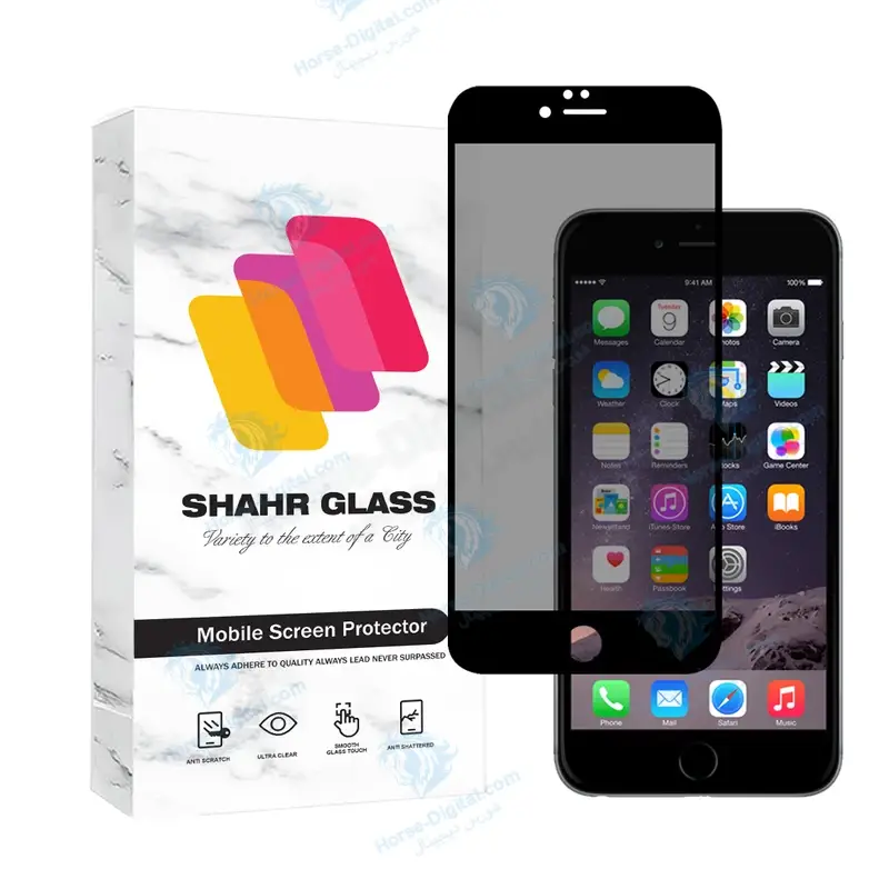 محافظ صفحه نمایش حریم شخصی شهر گلس مدل Privfulls مناسب برای گوشی موبایل اپل iPhone 6s Plus / iPhone 6 Plus - تصویر محصول