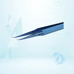 پنس تیتانیومی سر کج مدل Rt-15C