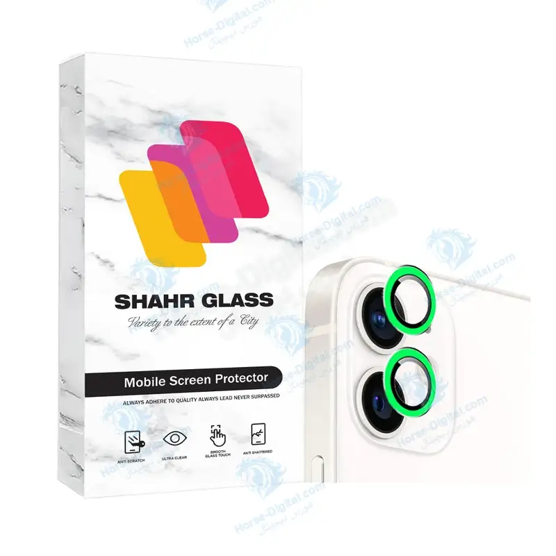 محافظ لنز دوربین شهر گلس مدل Shabrangs مناسب برای گوشی موبایل اپل iPhone 12 / 12 mini / 11 - تصویر محصول