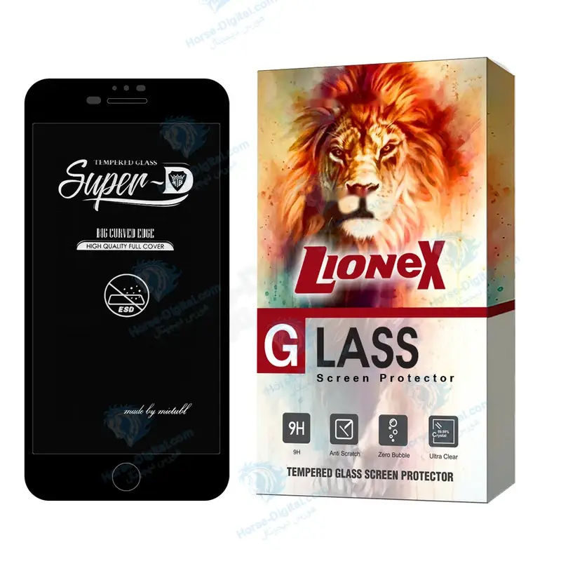 محافظ صفحه نمایش لایونکس مدل Superlionen مناسب برای گوشی موبایل اپل iPhone 7 Plus / iPhone 8 Plus - تصویر محصول