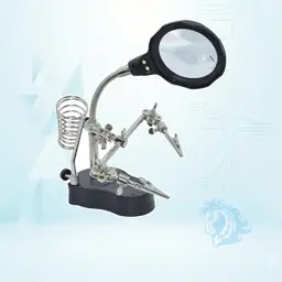گیره مونتاژ ذره بین دار و پایه هویه مدل Te-801
