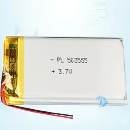 باتری لیتیوم پلیمر با ظرفیت 600mAh سایز 503555