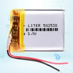 باتری لیتیوم پلیمر با ظرفیت 300mAh سایز 502530