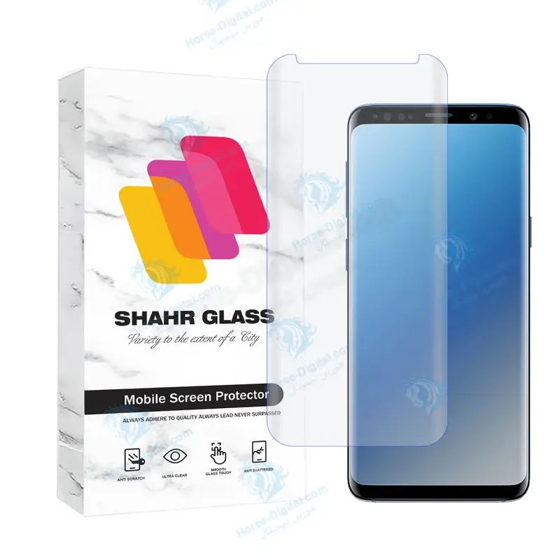 محافظ صفحه نمایش یووی شهر گلس مدل Uvlightsh مناسب برای گوشی موبایل سامسونگ Galaxy S8 Plus / Galaxy S9 Plus - تصویر محصول