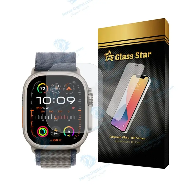 محافظ صفحه نمایش گلس استار مدل Watchsafs مناسب برای اپل واچ Watch Ultra 2 / Watch Ultra - تصویر محصول