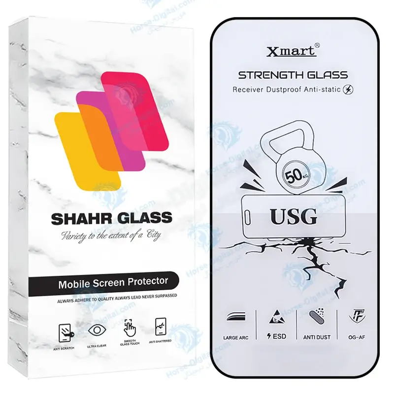 محافظ صفحه نمایش شهر گلس مدل Xmts مناسب برای گوشی موبایل اپل iPhone 13 Pro Max / iPhone 14 Plus - تصویر محصول