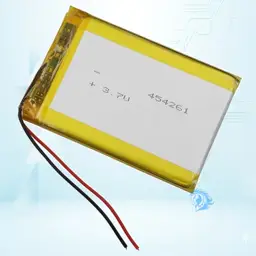 باتری لیتیوم پلیمر با ظرفیت 2000mAh سایز 454261