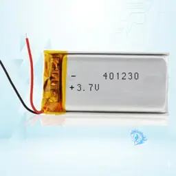 باتری لیتیوم پلیمر با ظرفیت 110mAh سایز 401230
