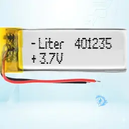 باتری لیتیوم پلیمر با ظرفیت 180mAh سایز 401235