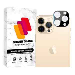 محافظ لنز دوربین فول شهر گلس مدل LENSFSH مناسب برای گوشی موبایل اپل iPhone 13 Pro Max / iPhone 13 Pro