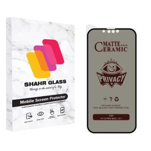 محافظ صفحه نمایش حریم شخصی شهر گلس مدل CRP مناسب برای گوشی موبایل اپل iPhone 14 Plus