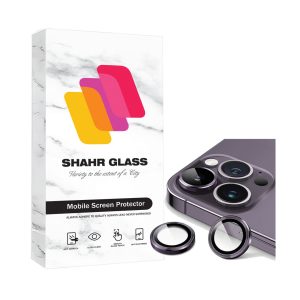 محافظ لنز دوربین شهر گلس مدل RINGISLSH مناسب برای گوشی موبایل اپل iPhone 14 Pro Max / 14 Pro