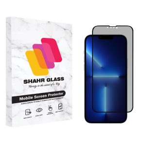 محافظ صفحه نمایش حریم شخصی شهر گلس مدل CRP مناسب برای گوشی موبایل اپل iPhone 13 Pro Max