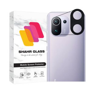 محافظ لنز دوربین فلزی شهر گلس مدل PLATINSHAHR مناسب برای گوشی موبایل شیائومی Mi 11 Lite 4G / Mi 11 Lite 5G / Mi 11 Lite 5G NE