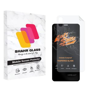 محافظ صفحه نمایش شهر گلس مدل 2ASN مناسب برای گوشی موبایل اپل iPhone XS به همراه محافظ پشت گوشی