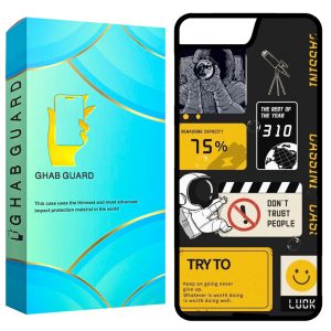 کاور قاب گارد طرح فضانورد مدل GCHP7P مناسب برای گوشی موبایل اپل iPhone 7 Plus / 8 Plus