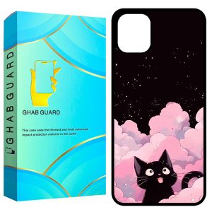 کاور قاب گارد طرح گربه مدل GCHP11 مناسب برای گوشی موبایل اپل iPhone 11