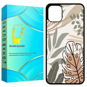 کاور قاب گارد طرح برگ مدل GCHP11 مناسب برای گوشی موبایل اپل iPhone 11