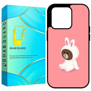 کاور قاب گارد طرح خرسی مدل GCHP12PM مناسب برای گوشی موبایل اپل iPhone 12 Pro Max