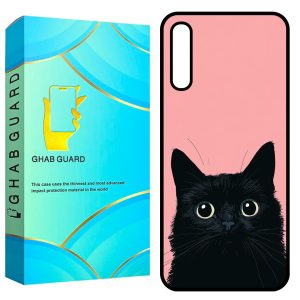 کاور قاب گارد طرح گربه مدل GCHPA50 مناسب برای گوشی موبایل سامسونگ Galaxy A50 / A50s / A30s