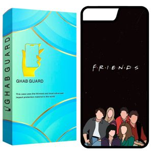 کاور قاب گارد طرح فرندز مدل GCHP7P مناسب برای گوشی موبایل اپل iPhone 7 Plus / 8 Plus