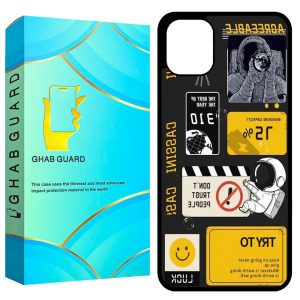 کاور قاب گارد طرح فضانورد مدل GCHP11 مناسب برای گوشی موبایل اپل iPhone 11