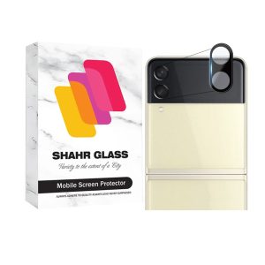 محافظ لنز دوربین فول شهر گلس مدل FULLENSS مناسب برای گوشی موبایل سامسونگ Galaxy Z Flip3 5G