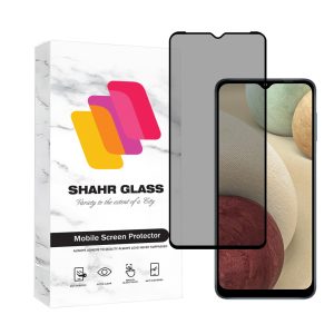 محافظ صفحه نمایش حریم شخصی شهر گلس مدل PRIVFULLS مناسب برای گوشی موبایل اپل سامسونگ Galaxy A12 / A12 Nacho / M12 / M13 / A13 4G / A13 5G / A04 / A04s / A04e / A04 Core / M04 / A23 4G / A23 5G / M23