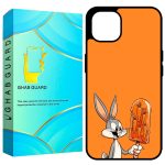 کاور قاب گارد طرح خرگوش مدل GCHP13 مناسب برای گوشی موبایل اپل iPhone 13