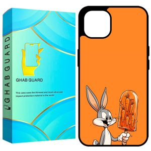 کاور قاب گارد طرح خرگوش مدل GCHP13 مناسب برای گوشی موبایل اپل iPhone 13