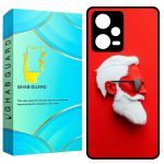 کاور قاب گارد طرح چهره مدل GCHPN12P مناسب برای گوشی موبایل شیائومی Redmi Note 12 Pro 5G