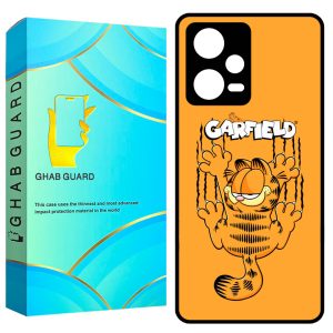 کاور قاب گارد طرح گارفیلد مدل GCHPN12P مناسب برای گوشی موبایل شیائومی Redmi Note 12 Pro 5G