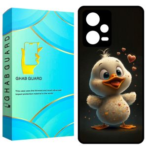 کاور قاب گارد طرح جوجه اردک مدل GCHPN12P مناسب برای گوشی موبایل شیائومی Redmi Note 12 Pro 5G