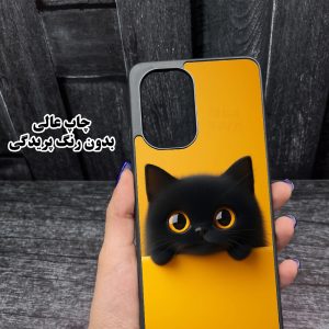 کاور قاب گارد طرح گربه مدل GCHPN12P مناسب برای گوشی موبایل شیائومی Redmi Note 12 Pro 5G