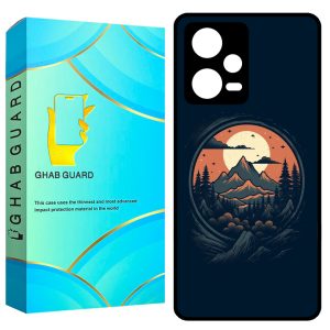 کاور قاب گارد طرح طبیعت مدل GCHPN12P مناسب برای گوشی موبایل شیائومی Redmi Note 12 Pro 5G