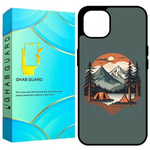 کاور قاب گارد طرح طبیعت مدل GCHP13 مناسب برای گوشی موبایل اپل iPhone 13