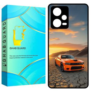 کاور قاب گارد طرح ماشین مدل GCHPN12P مناسب برای گوشی موبایل شیائومی Redmi Note 12 Pro 5G