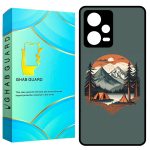 کاور قاب گارد طرح طبیعت مدل GCHPN12P مناسب برای گوشی موبایل شیائومی Redmi Note 12 Pro 5G