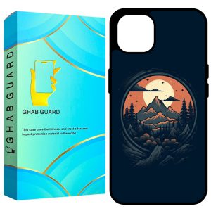 کاور قاب گارد طرح طبیعت مدل GCHP13 مناسب برای گوشی موبایل اپل iPhone 13