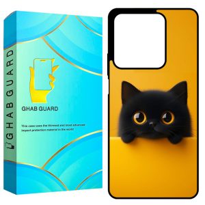 کاور قاب گارد طرح گربه مدل GCHPN135 مناسب برای گوشی موبایل شیائومی Redmi Note 13 5G