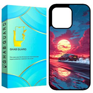 کاور قاب گارد طرح ماشین مدل GCHP13P مناسب برای گوشی موبایل اپل iPhone 13 Pro